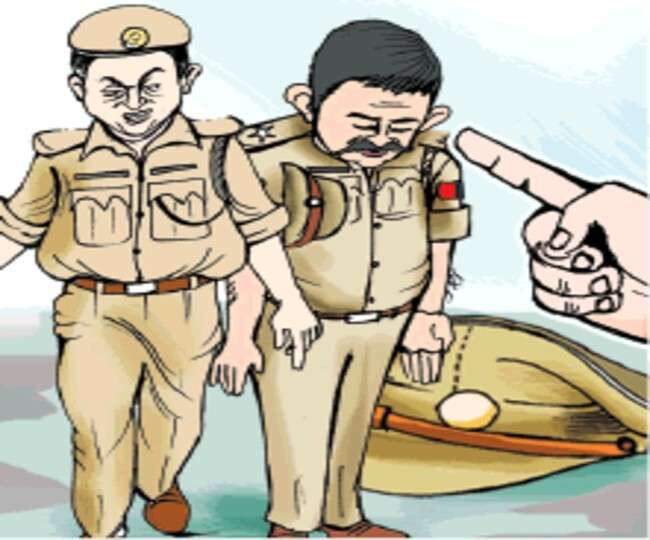 भाजपा नेता के रिश्तेदार ने दरोगा को किया घायल, पुलिस ने पकड़ा तो हुआ कुछ ऐसा....!