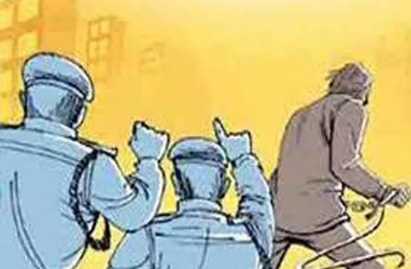 कोरोना पाॅजिटिव बदमाश जेल के गेट से फरार कोरोना पाॅजिटिव बदमाश जेल के गेट से फरार