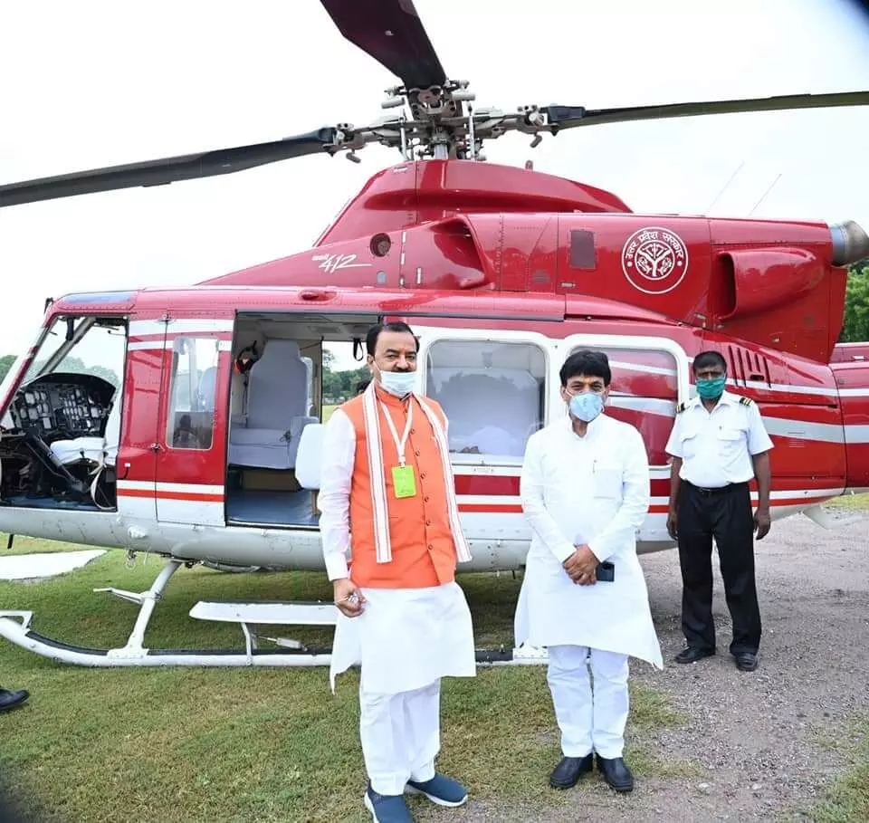 विकास की सौगात लेकर डिप्टी सीएम केशव प्रसाद संग रामपुर-बुलन्दशहर के विशेष दौरे पर पहुंचे मंत्री कपिल देव