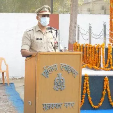 पुलिस स्मृति दिवस-एसएसपी अभिषेक यादव ने शहीदों को दी श्रद्धांजलि