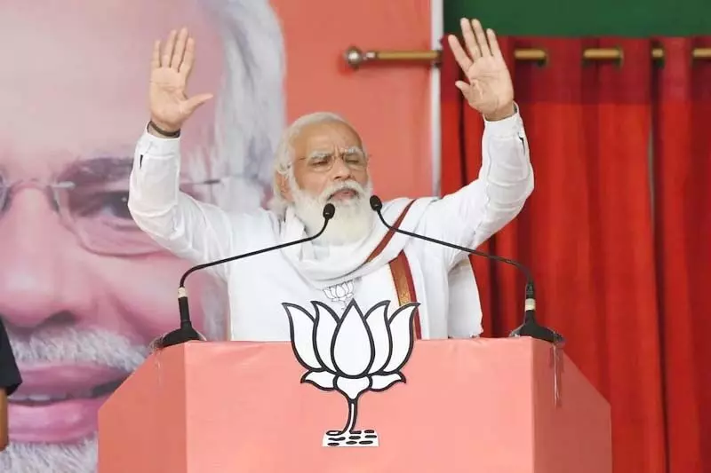 जंगल राज का प्रभाव कम, अब बिहार भरेगा उड़ानः मोदी जंगल राज का प्रभाव कम, अब बिहार भरेगा उड़ानः मोदी