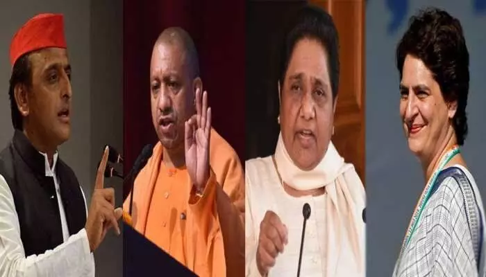 यूपी में चार सीटों पर भाजपा, दो पर सपा आगे यूपी में चार सीटों पर भाजपा, दो पर सपा आगे