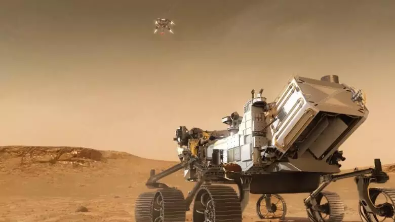 मंगल पर जीवन की तलाश में उतरा नासा का रोवर