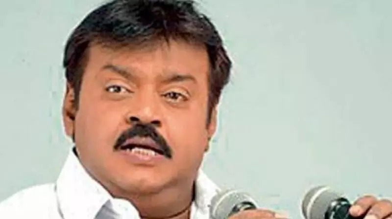 फिल्म स्टार विजयकांत की पार्टी ने छोड़ा भाजपा का साथ