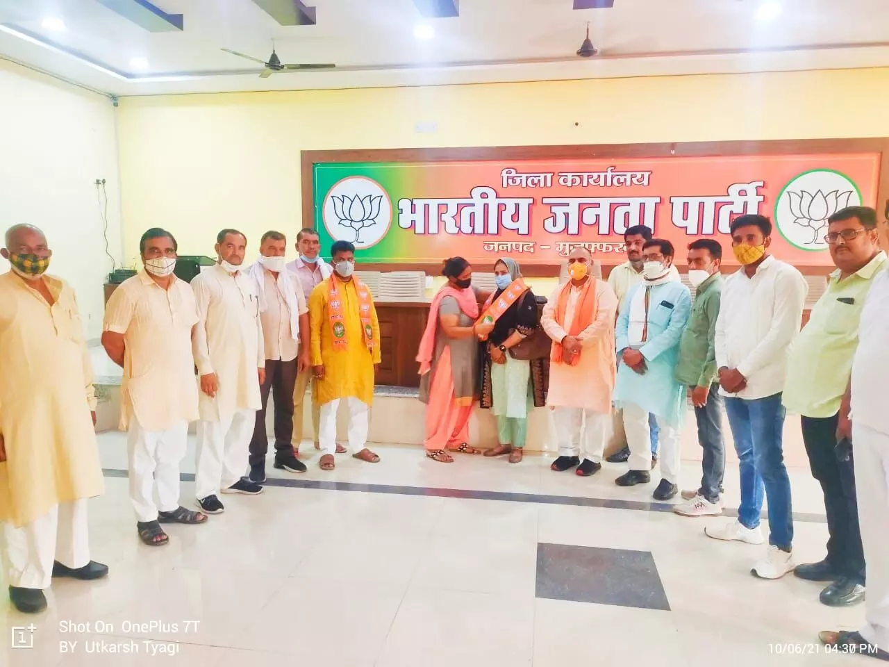 रालोद की जिला पंचायत सदस्य जूली जाटव भाजपा में शामिल रालोद की जिला पंचायत सदस्य जूली जाटव भाजपा में शामिल