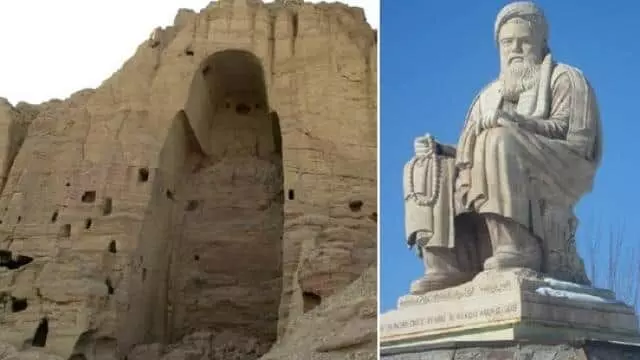 तालिबानी एजेंडा: अल्पसंख्यक नेता की मूर्ति को बम से उड़ाया
