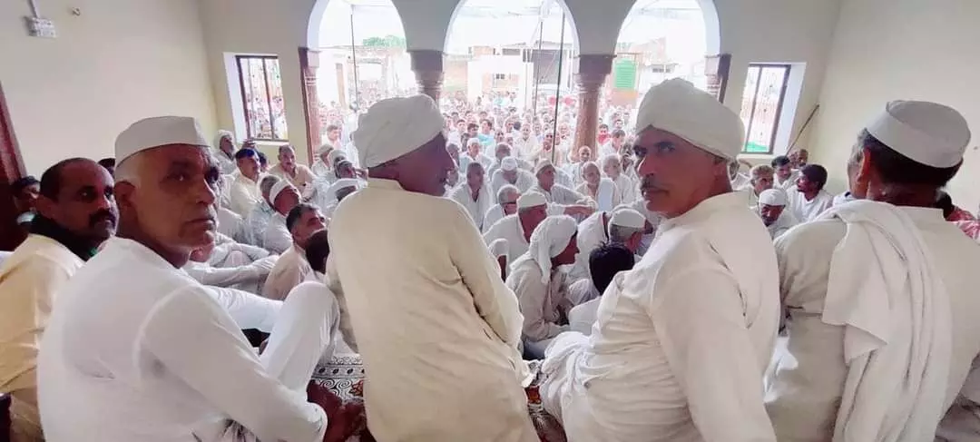 खुल गई गठवाला खाप की गांठ, सिसौली नरेश खुश खुल गई गठवाला खाप की गांठ, सिसौली नरेश खुश
