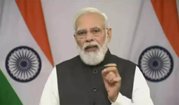 कोरोना के दौरान कृषि ने अर्थव्यवस्था को सुधारा:मोदी कोरोना के दौरान कृषि ने अर्थव्यवस्था को सुधारा:मोदी