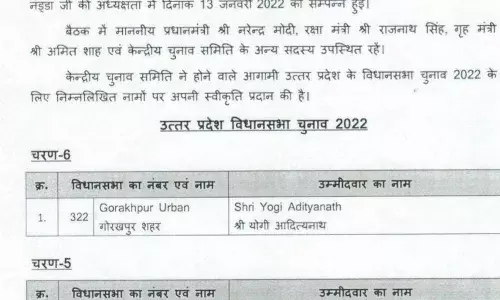 गोरखपुर से ही चुनाव लड़ेंगे योगी आदित्यनाथ गोरखपुर से ही चुनाव लड़ेंगे योगी आदित्यनाथ