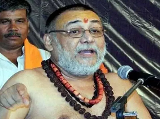 शंकराचार्य राजराजेश्वराश्रम को तालिबानी धमकी पर मचा हडकंप शंकराचार्य राजराजेश्वराश्रम को तालिबानी धमकी पर मचा हडकंप