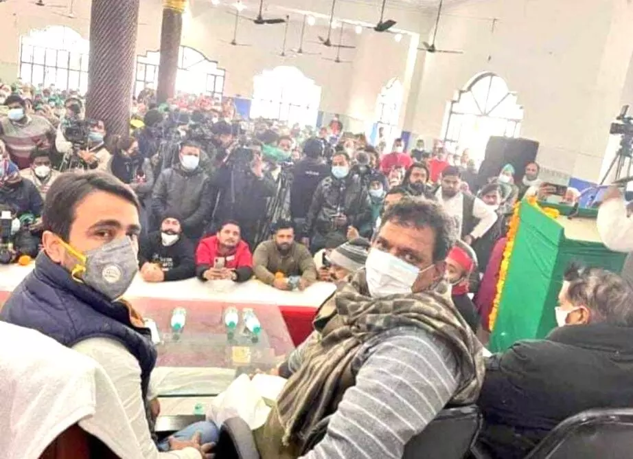 सपा-रालोद गठबंधन से भाजपा डरी: जयंत चौधरी सपा-रालोद गठबंधन से भाजपा डरी: जयंत चौधरी