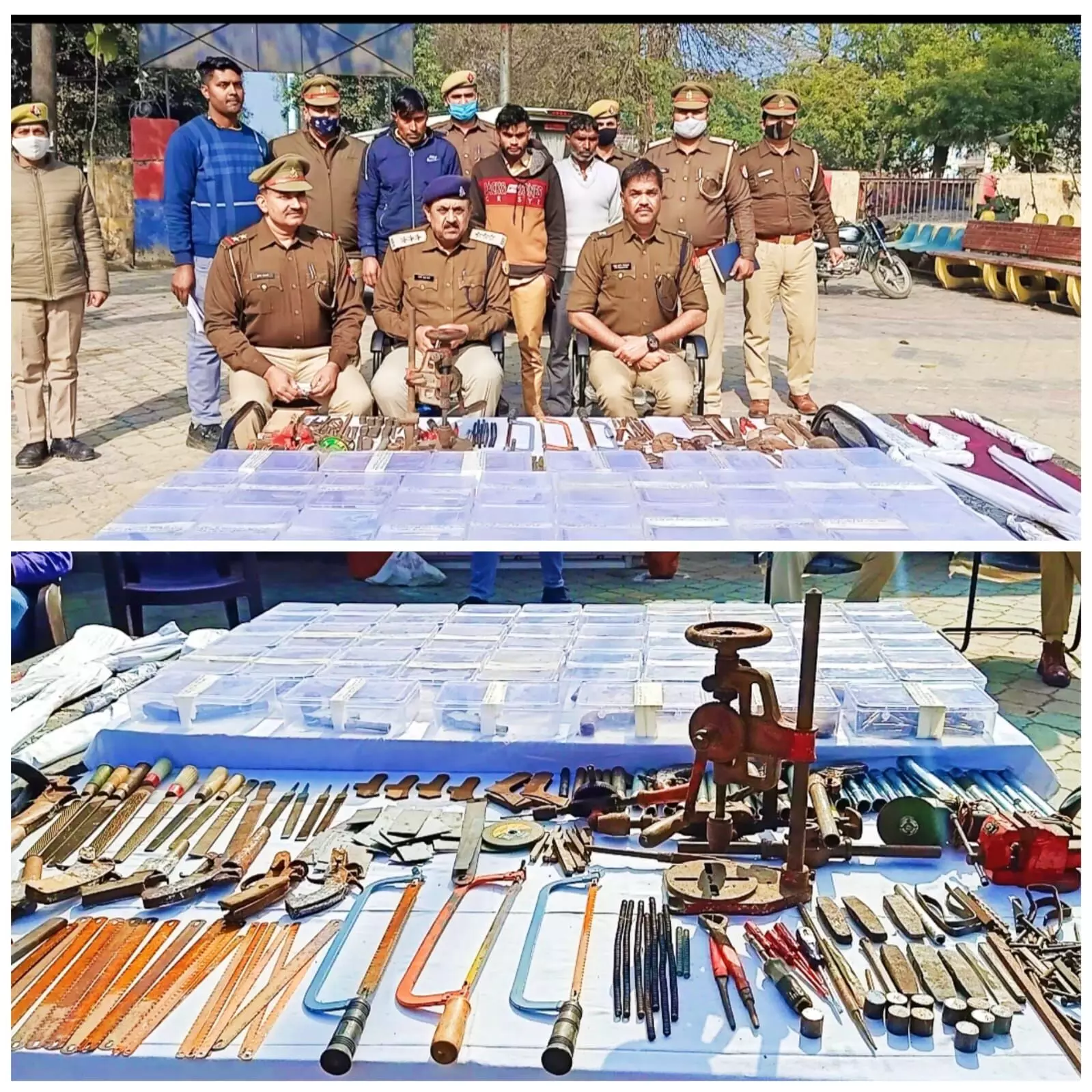 पुलिस ने एक और तमंचा फैक्ट्री पकड़ी पुलिस ने एक और तमंचा फैक्ट्री पकड़ी