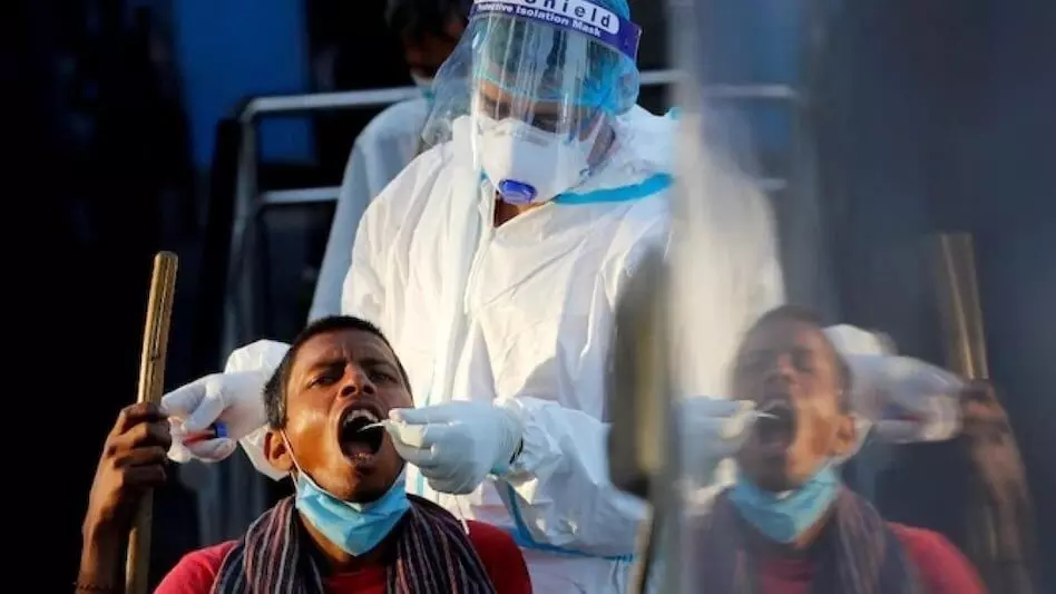 देश मे कोरोना के मामलो मे गिरावट, मौतो का आंकडा बढा देश मे कोरोना के मामलो मे गिरावट, मौतो का आंकडा बढा