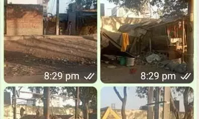 कन्याओं के लिए बना बारात घर, गन्दगी से दिया भर