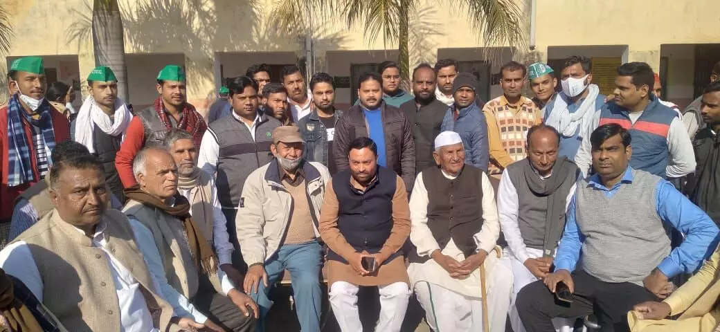 भाजपा की नीतियों से किसान बर्बाद, युवा लाचारः जयंत भाजपा की नीतियों से किसान बर्बाद, युवा लाचारः जयंत