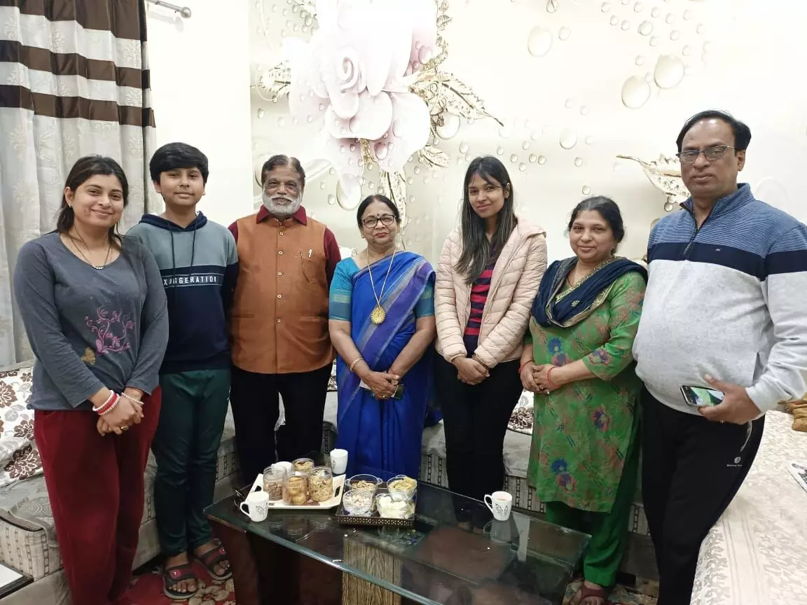अंजू अग्रवाल ने यूक्रेन से आए बच्चों से की मुलाकात