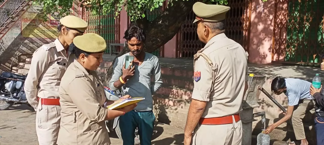 महिला सुरक्षा को लेकर चला विशेष अभियान महिला सुरक्षा को लेकर चला विशेष अभियान