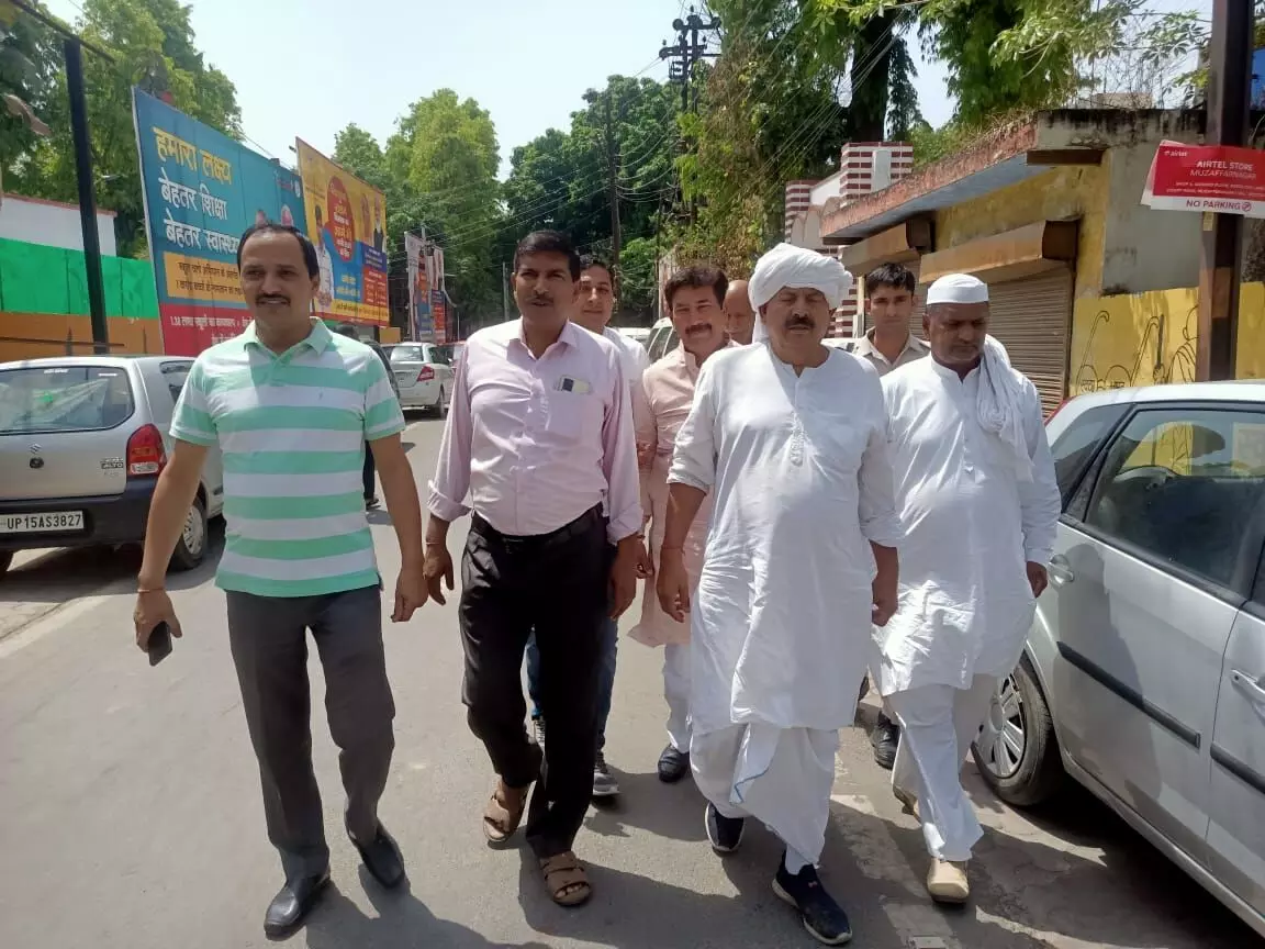 भाकियू अध्यक्ष चौ नरेश टिकैत कोर्ट में पेश हुए भाकियू अध्यक्ष चौ नरेश टिकैत कोर्ट में पेश हुए