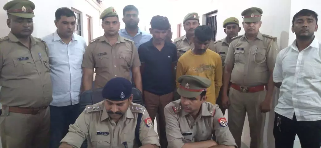 नई मंडी पुलिस ने गिरफ्तार किए दो चोर, माल बरामद