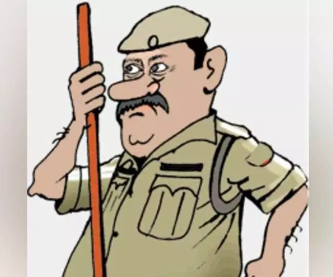 पावटी गांव में पंचायत को लेकर तनाव के बीच भारी पुलिस फोर्स तैनात
