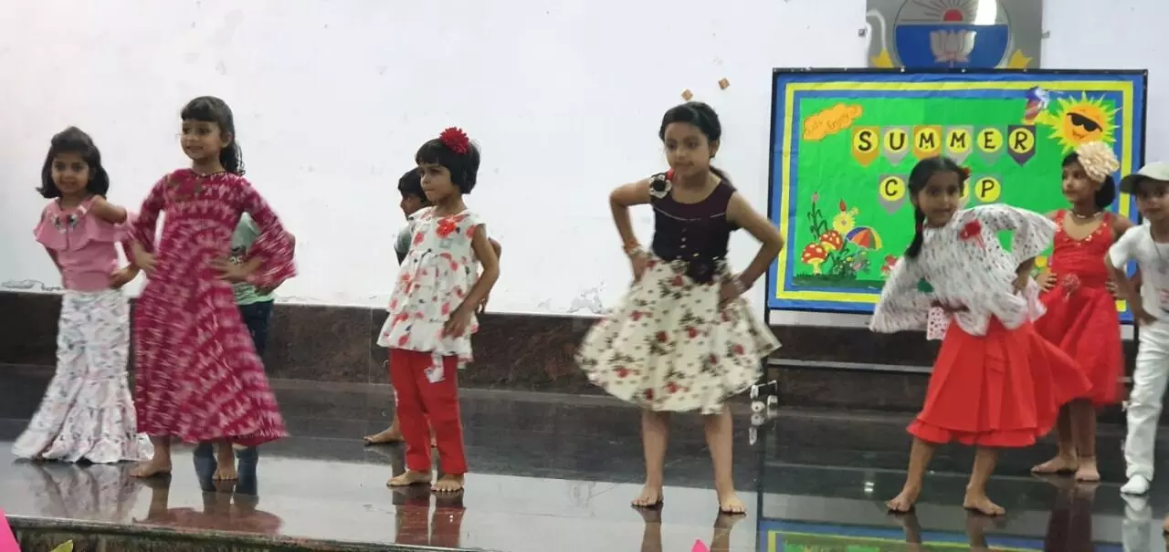 एम.जी. पब्लिक स्कूल में समर कैम्प का समापन एम.जी. पब्लिक स्कूल में समर कैम्प का समापन