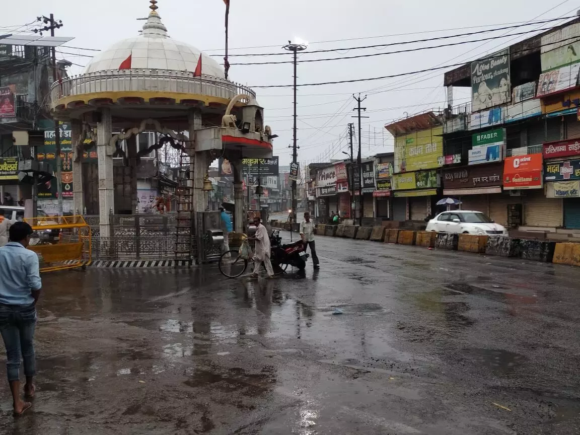 मुजफ्फरनगर में बारिश से मौसम हुआ सुहाना, लोगो ने ली राहत की सांस मुजफ्फरनगर में बारिश से मौसम हुआ सुहाना, लोगो ने ली राहत की सांस