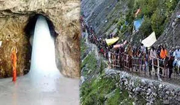 खराब मौसम के कारण स्थगित अमरनाथ यात्रा बहाल