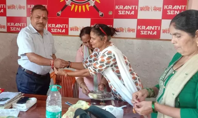 क्रांतिसेना ने लिया बहन-बेटियों की सुरक्षा का संकल्प क्रांतिसेना ने लिया बहन-बेटियों की सुरक्षा का संकल्प