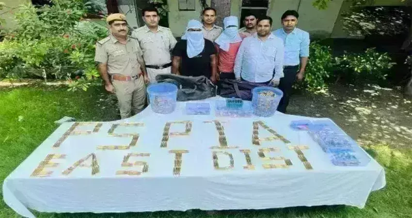 पुलिस ने 2 हजार कारतूस के साथ 6 शातिर पकडे