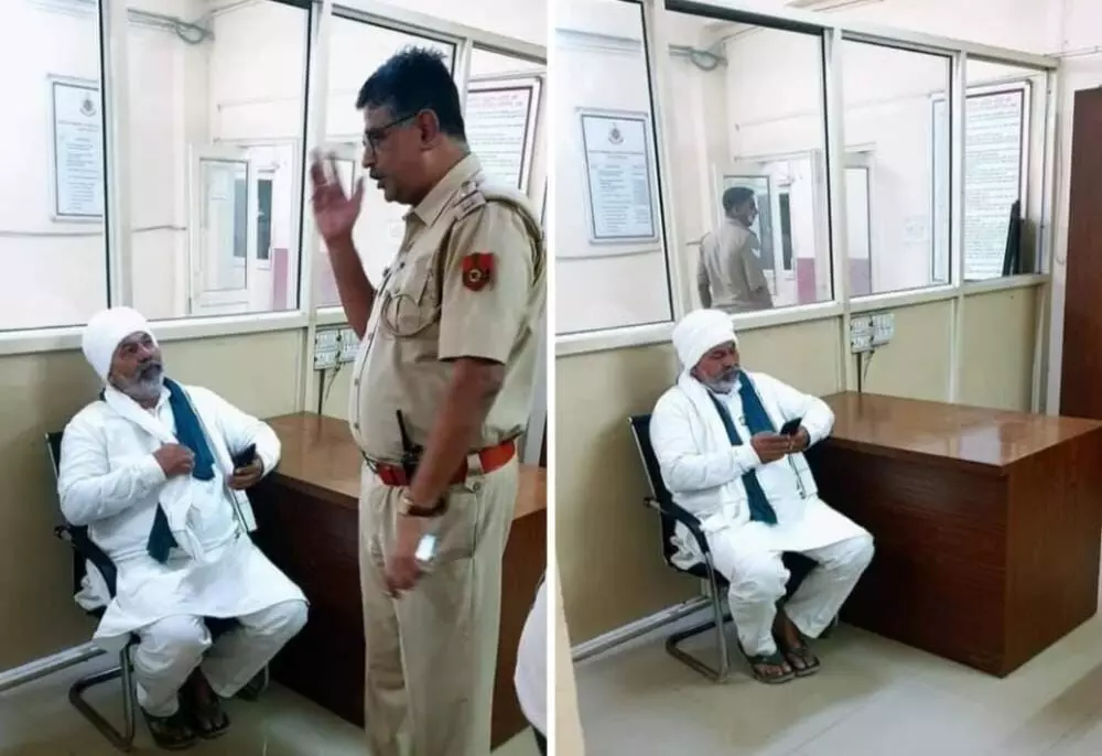 भाकियू नेता राकेश टिकैत दिल्ली में गिरफ्तार भाकियू नेता राकेश टिकैत दिल्ली में गिरफ्तार