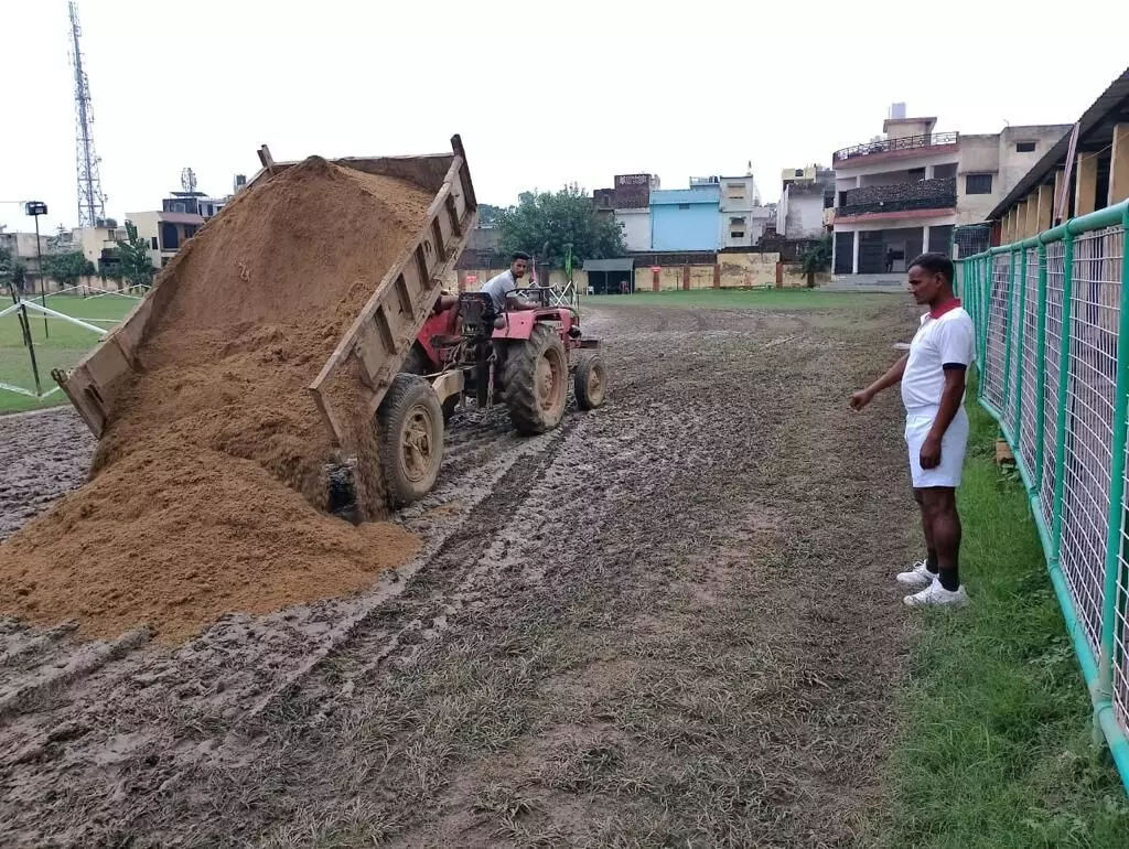 भारी बारिश के कारण शामली की सेना भर्ती स्थगित भारी बारिश के कारण शामली की सेना भर्ती स्थगित