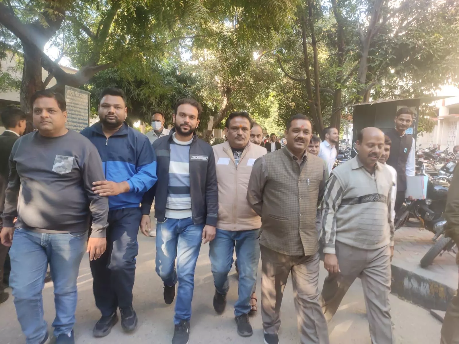 भाजपा नेता सुनील दर्शन को कोर्ट ने भेजा जेल भाजपा नेता सुनील दर्शन को कोर्ट ने भेजा जेल