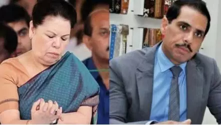 जमीन हडपने के मामले में सोनिया गांधी के दामाद की हो सकती है गिरफ्तारी जमीन हडपने के मामले में सोनिया गांधी के दामाद की हो सकती है गिरफ्तारी