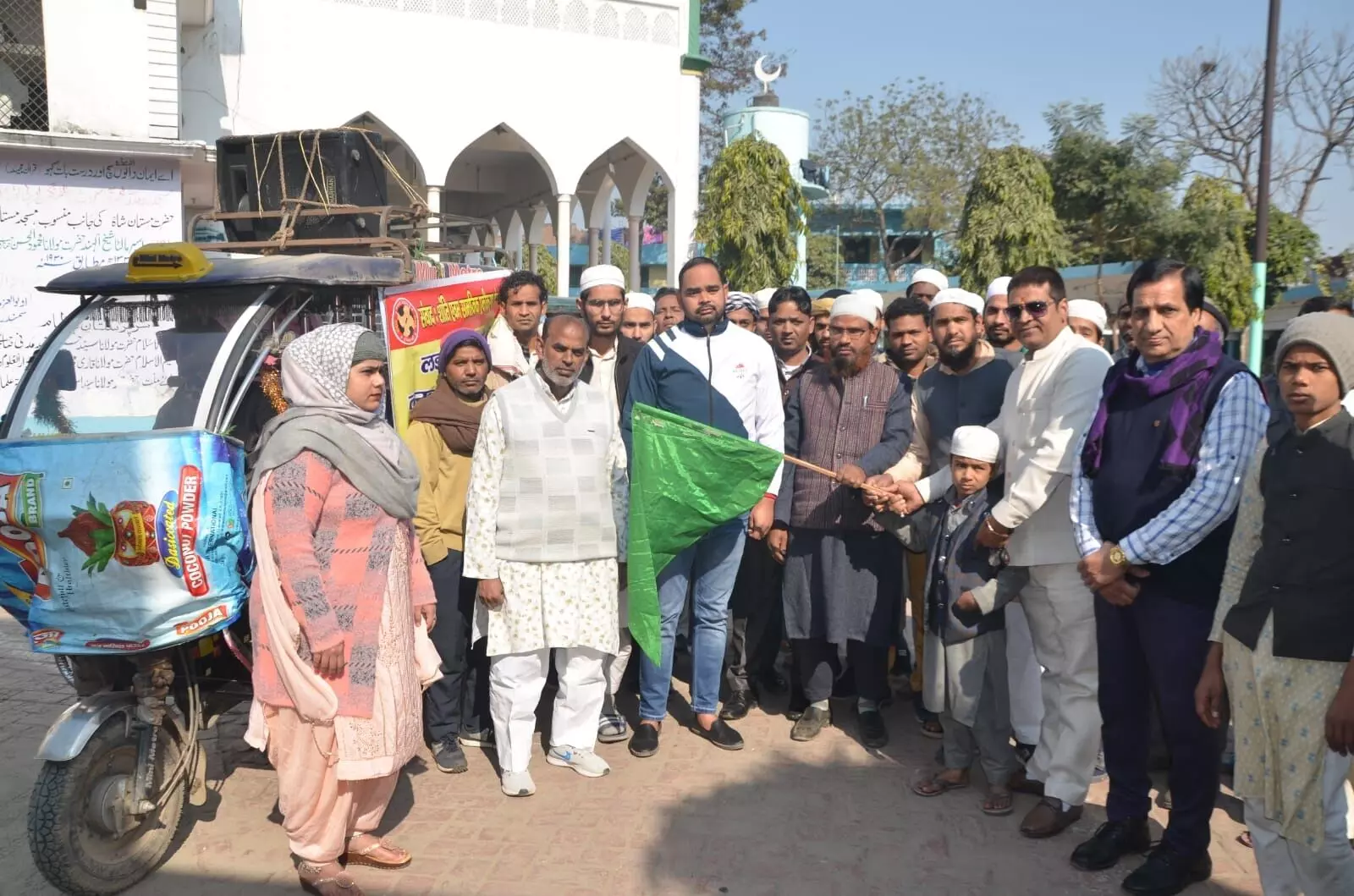 हिदू-मुसलिम एकता से देश तरक्की के रास्ते पर चलेगा- मनीष चौधरी