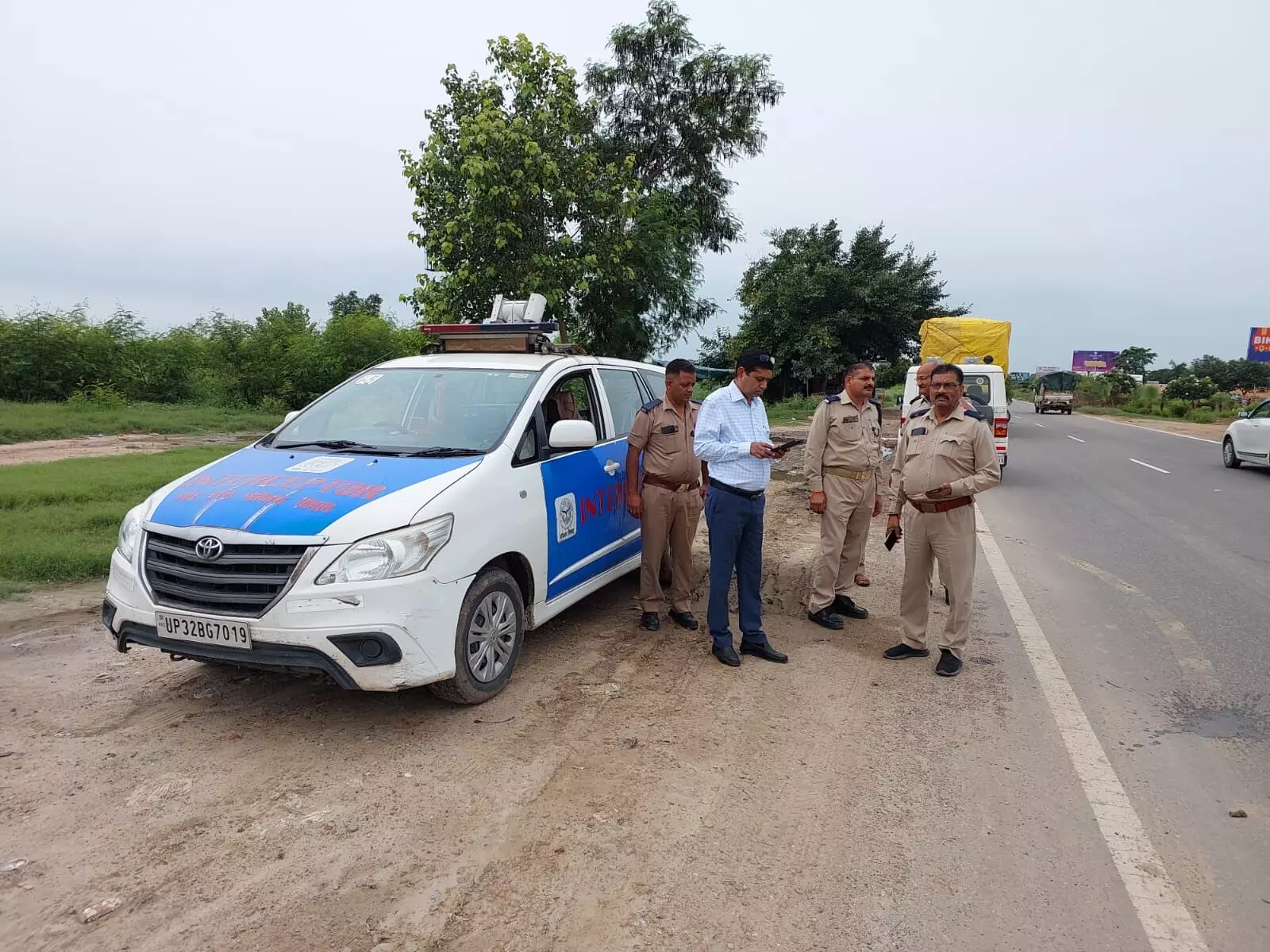 एआरटीओ ने दिल्ली हाईवे पर काटे 100 से ज्यादा चालान
