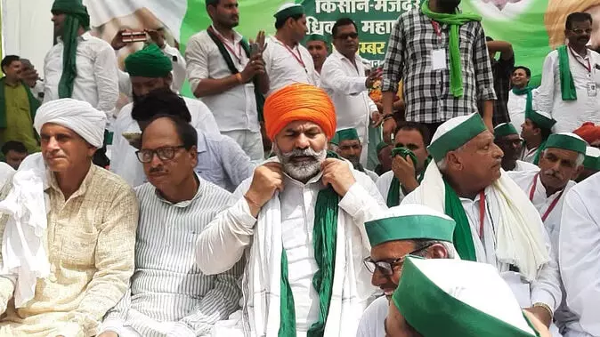 BKU MAHAPANCHAYAT--ये आंदोलन खेत और खेती बचाने का हैः राकेश टिकैत BKU MAHAPANCHAYAT--ये आंदोलन खेत और खेती बचाने का हैः राकेश टिकैत