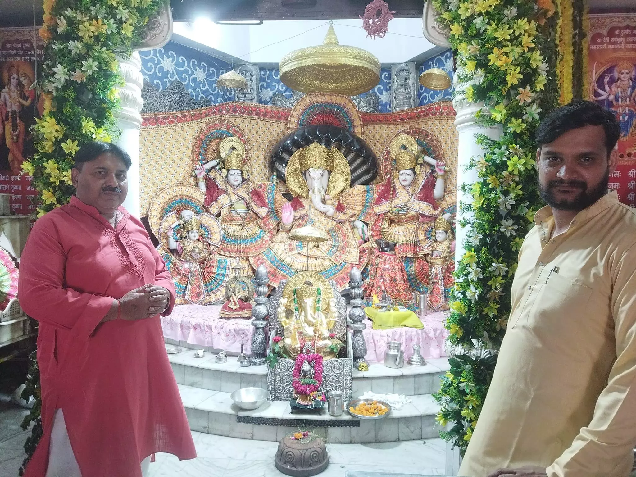 गणपति धाम से धूमधाम से निकली भगवान श्री गणपति की विसर्जन यात्रा गणपति धाम से धूमधाम से निकली भगवान श्री गणपति की विसर्जन यात्रा
