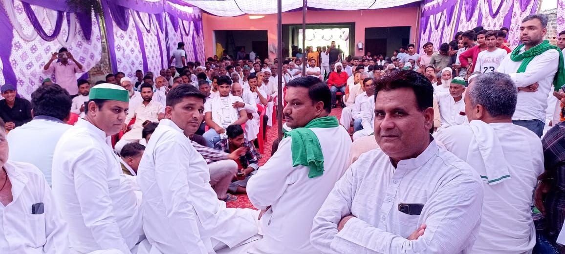MUZAFFARNAGAR---किसान नेता विकास शर्मा चले गांव की ओर