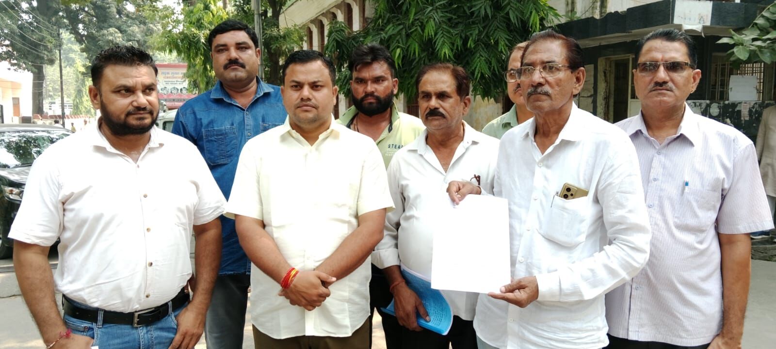 MUZAFFARNAGAR---भाजपा नेताओं की हरकत से पनपा रोष