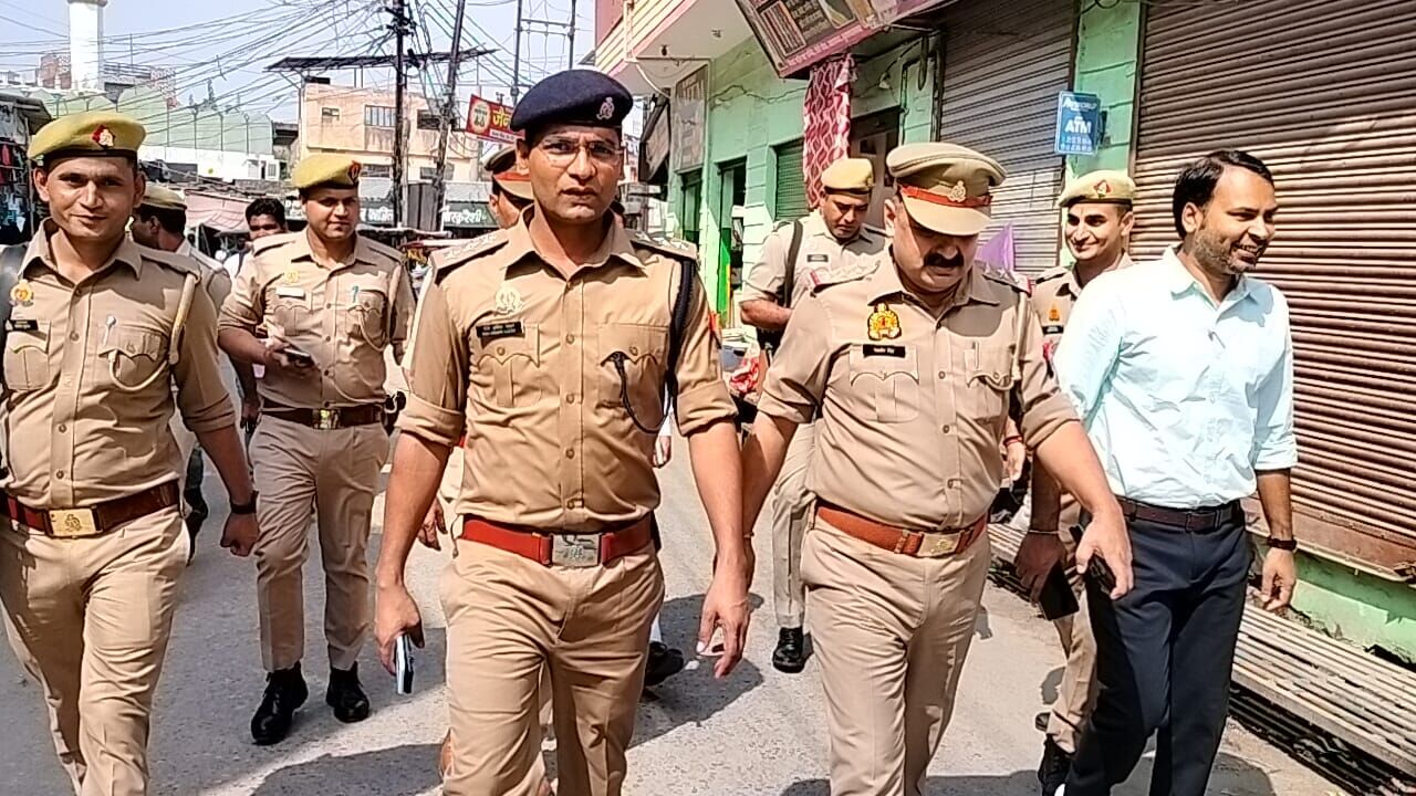 MUZAFFARNAGAR---जुमे की नमाज के दौरान जिले में रहा हाई अलर्ट