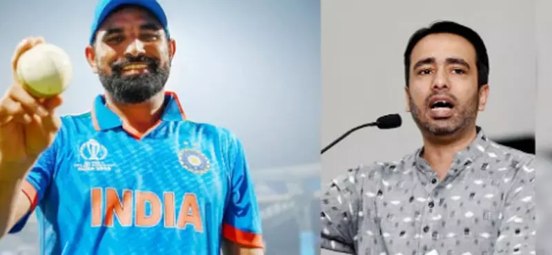 मोहम्मद शमी के गांव में सांसद जयंत चौधरी ने की स्टेडियम बनवाने की घोषणा मोहम्मद शमी के गांव में सांसद जयंत चौधरी ने की स्टेडियम बनवाने की घोषणा