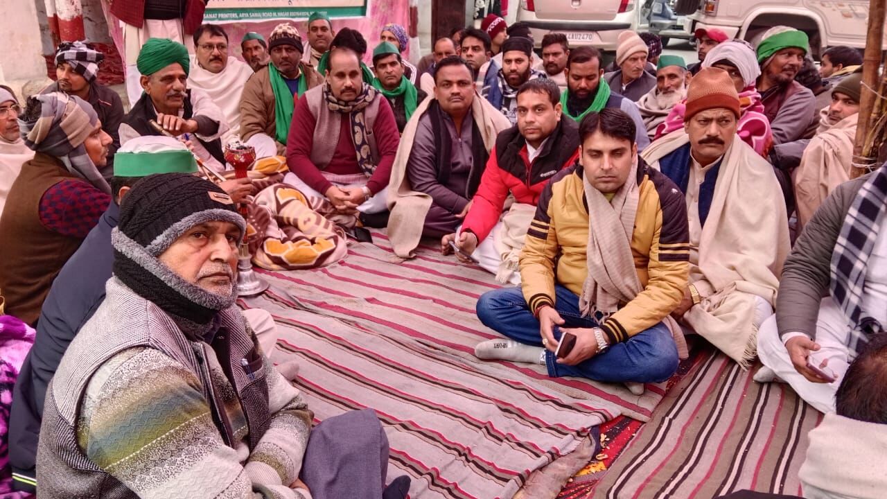 GANNA ANDOLAN---शुक्रवार को कलेक्ट्रेट घेरेंगे टिकैत के सिपाही, धमेन्द्र भी गरजे