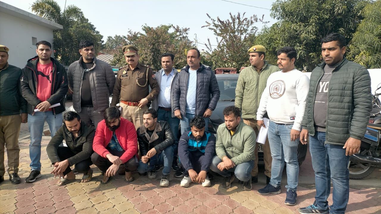 MUZAFFARNAGAR-प्रतिबंधित दवाईयों के साथ नशे के पांच सौदागर गिरफ्तार