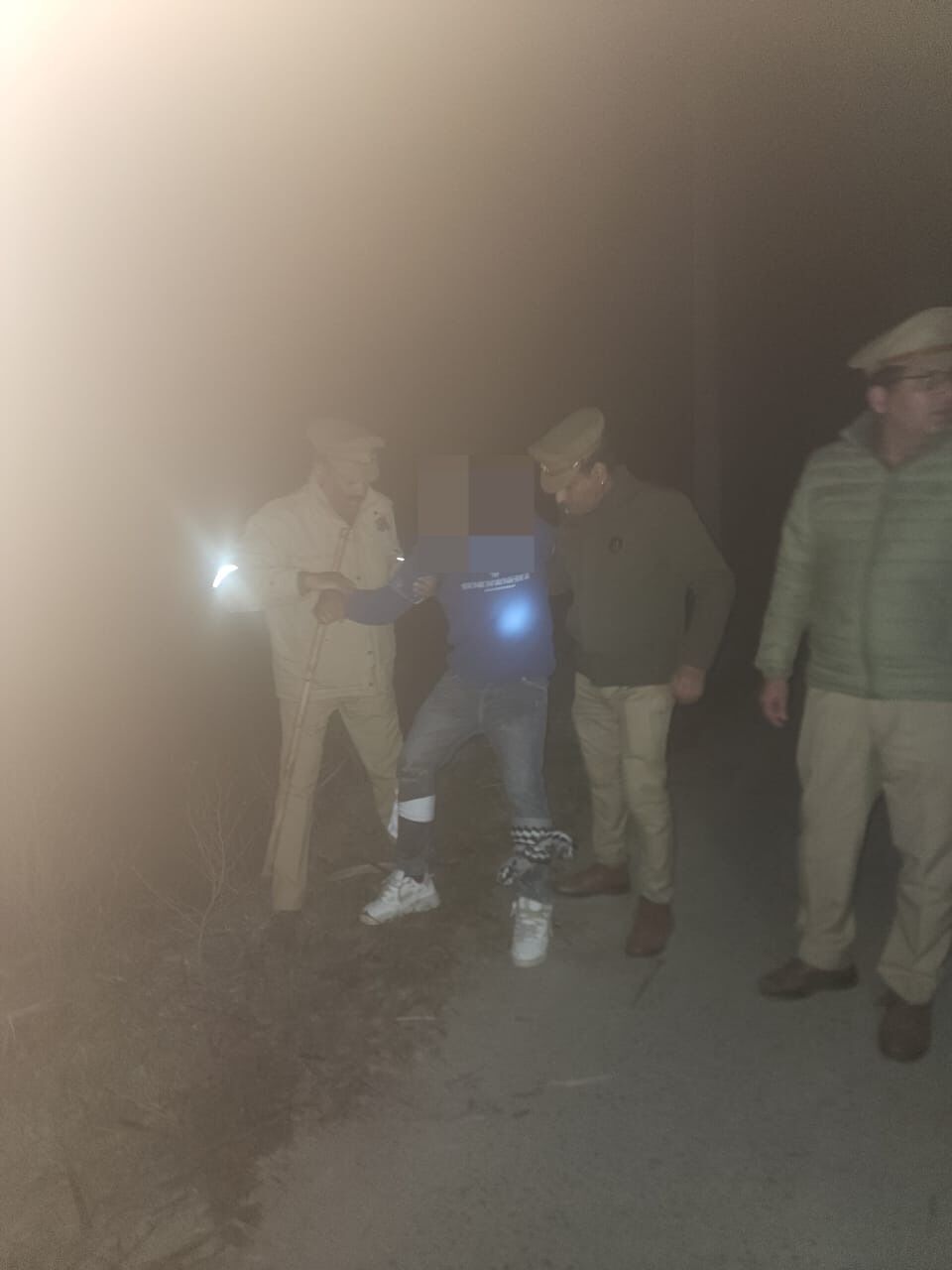 MUZAFFARNAGAR-गंगनहर पर ट्रैक्टर चालक को लूटने वाला बदमाश घायल