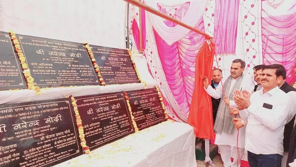 MUZAFFARNAGAR-मंत्री संजीव बालियान ने दी करोड़ों के विकास कार्यों की सौगात
