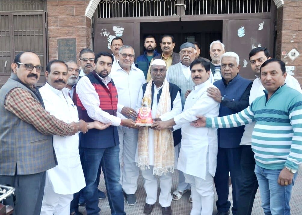 MUZAFFARNAGAR-रालोद में आने पर उमादत्त शर्मा का समाज ने किया स्वागत