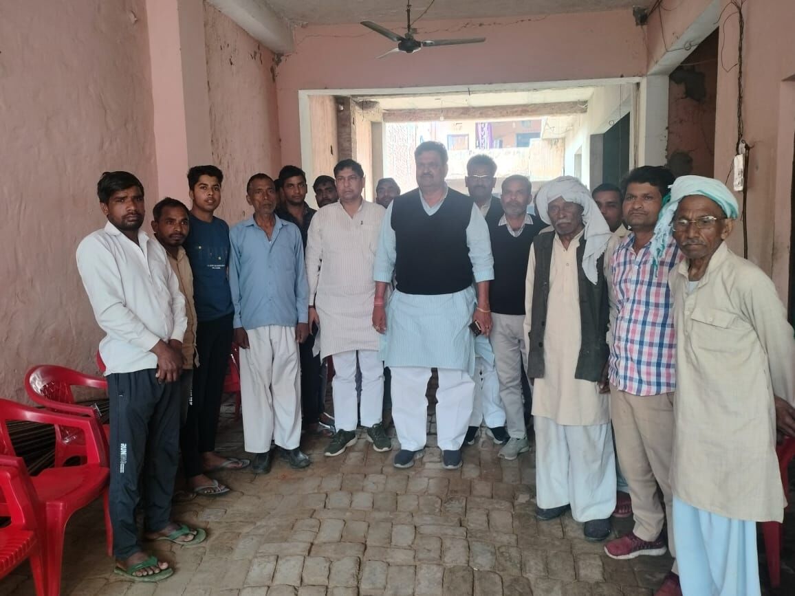 पूर्व सांसद राजपाल सैनी ने गांव-गांव जाकर मंत्री संजीव बालियान के लिए मांगे वोट