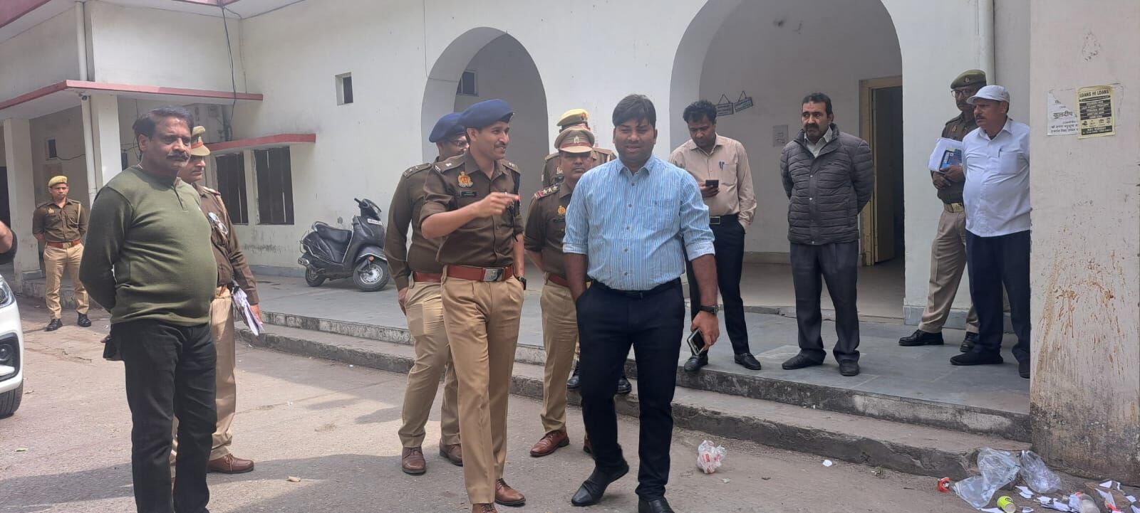 MUZAFFARNAGAR-नामांकन को पुलिस प्रशासन अलर्ट