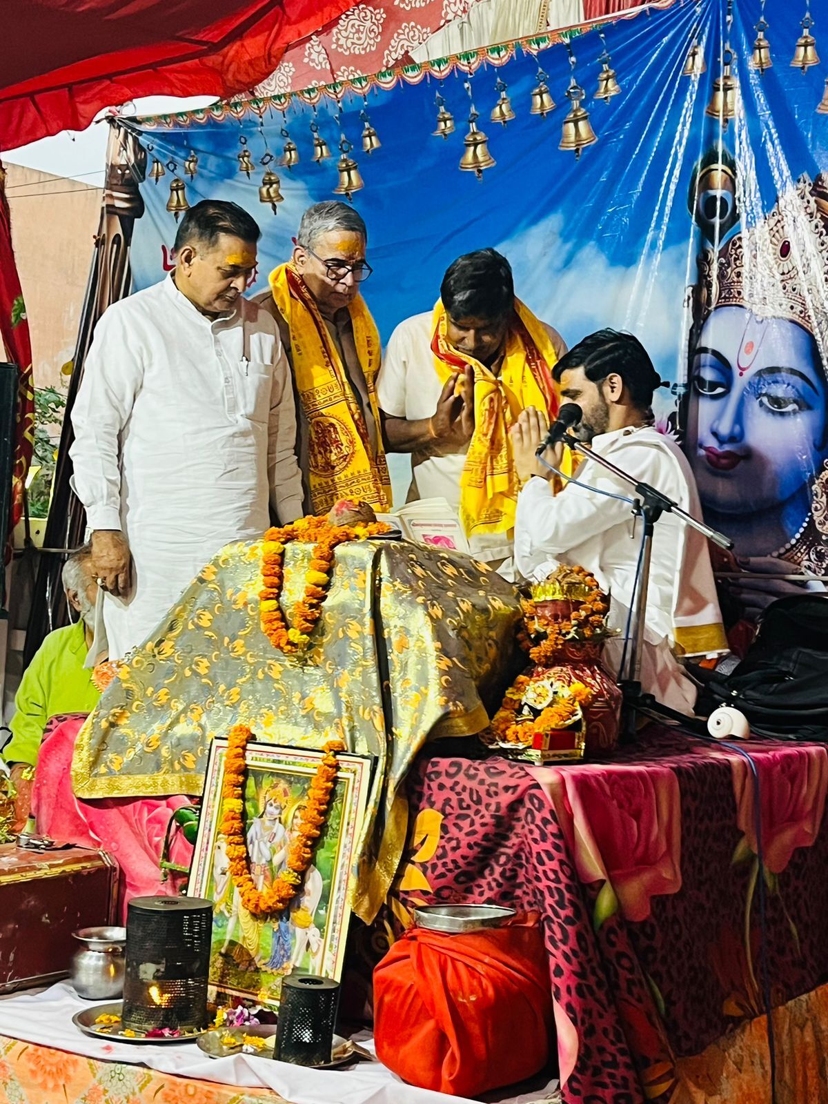 श्रीमद् भागवत कथा श्रवण जीवन तर जाता हैः आचार्य गोविन्द शास्त्री