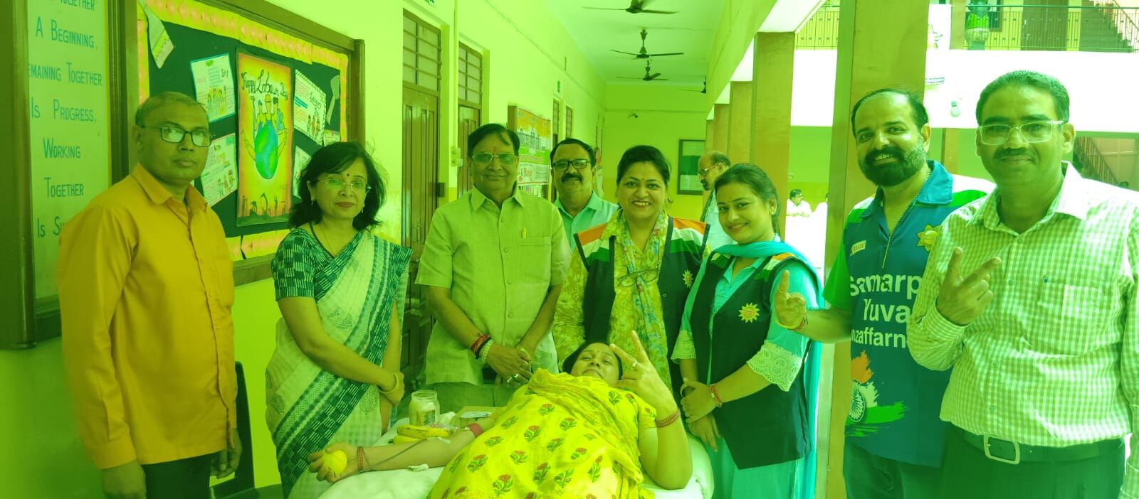 एम.जी. पब्लिक स्कूल में दो दिवसीय रक्तदान शिविर का समापन, 85 लोगों ने डोनेट किया ब्लड